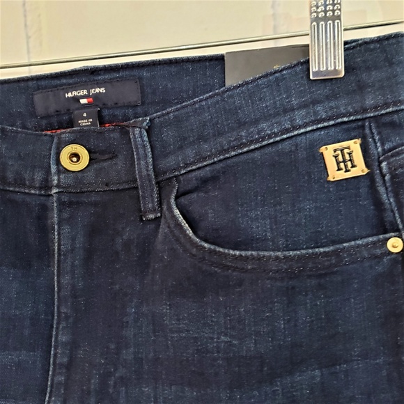 NWT TOMMY HILFIGER Straight Jean w/Acid Wash Cuff - Picture 2 of 6